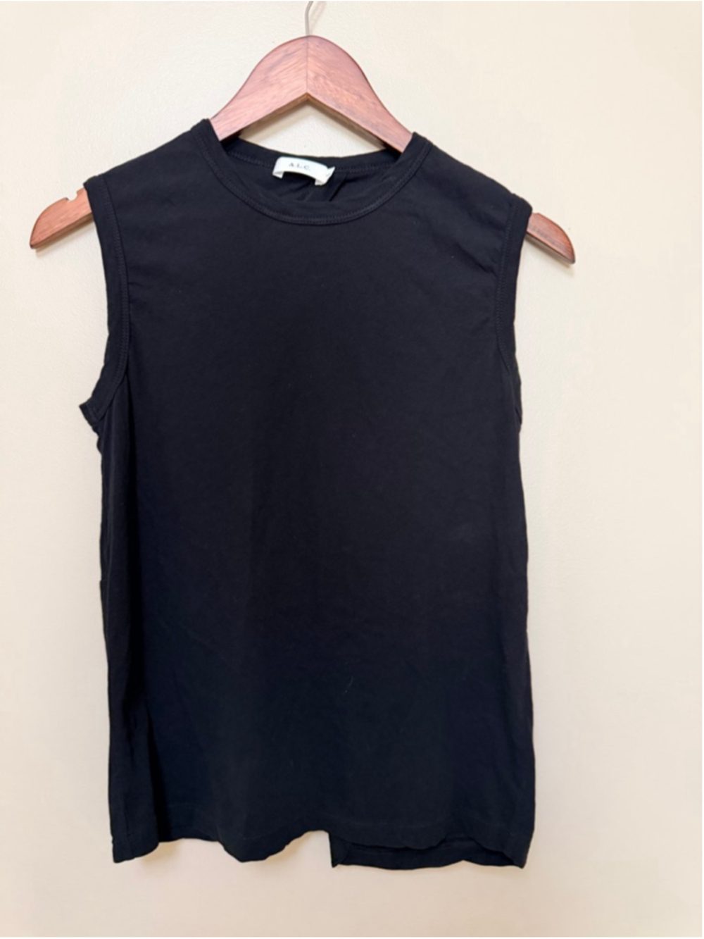 A.L.C. Sleeveless Twist Back Top